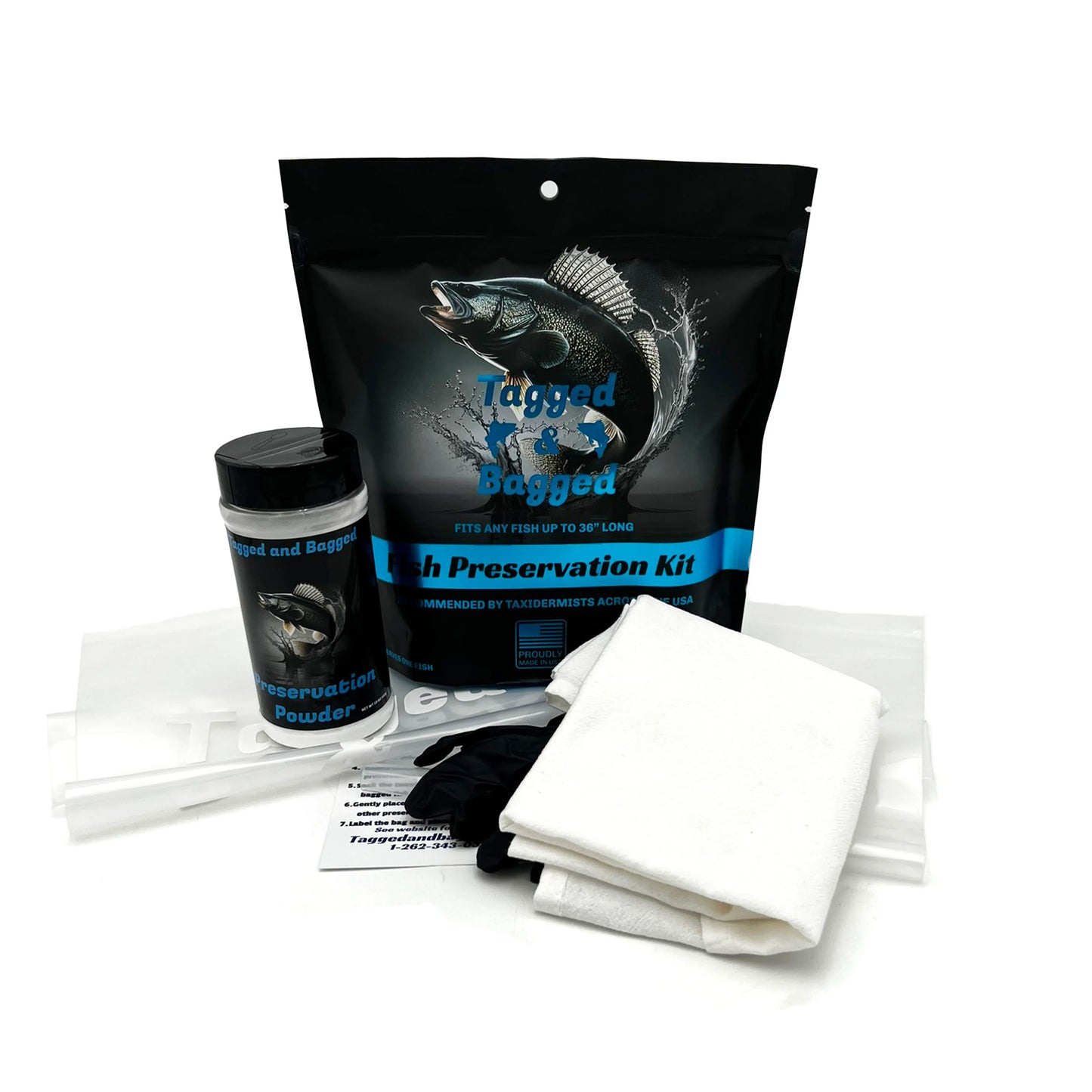Tagged & Bagged Fish Preservation Kit