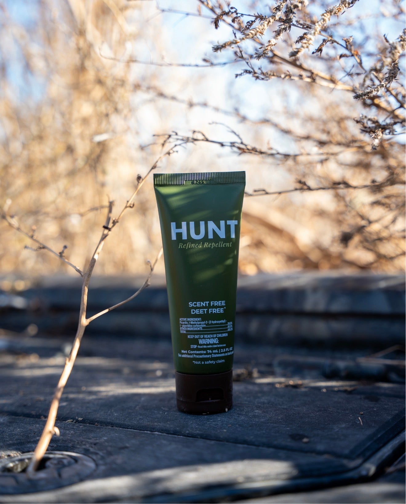 HUNT - Scent-Free, DEET-Free Insect Repellent Lotion